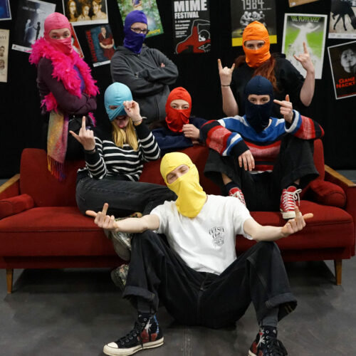 Masken angelehnt an Pussy Riot 2